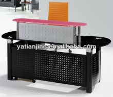 glass office furniture reception desk