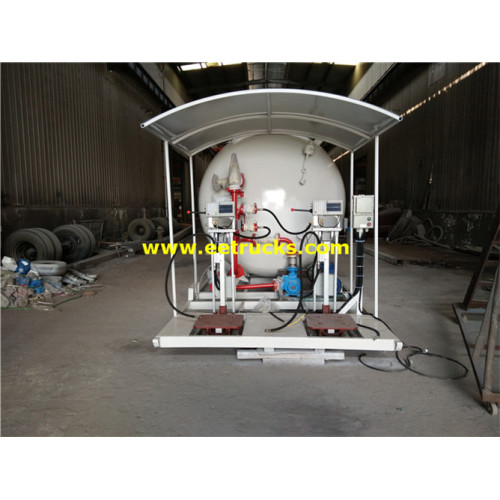 20000L 10ton Skid Mounted Propane Filling Stations