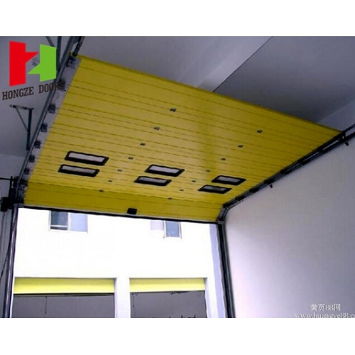 Overhead sectional garage door