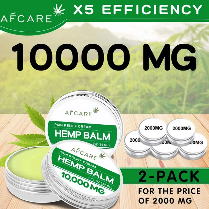 Brightening Hemp Balm Hemp Balm for Pain Relief Quickly Relieve Wrist Neck Knee Muscle Ankle and Back Pain