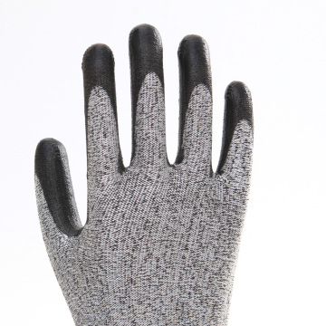 Polyester Breathable Cut Resistant Safety Gloves