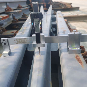 Digital Rail Frog Vertical Wear Measuring Gauge