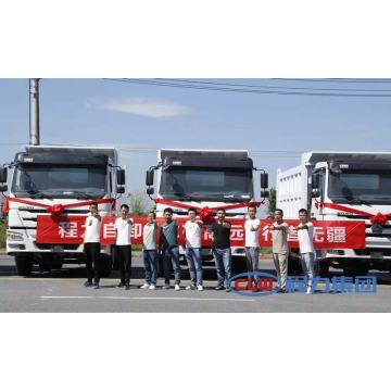 HOWO 4*2tipper truck 6 wheel dump truck