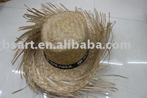 nature color 100% straw fashion men's hat