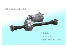 with 24V electrical transaxle used for mobility scooter