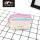 Square laser TPU coin purse