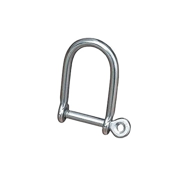 Iron casting galvanized screw pin anchor bow shackle