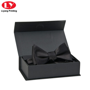 Kotak Hadiah Ikatan Kupu -kupu Black Bow Magnetic Matte