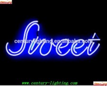 whoelsale china factory price sweet neon light sign