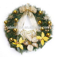 Christmas ornament garland , christmas tinsel garland , christmas wreath