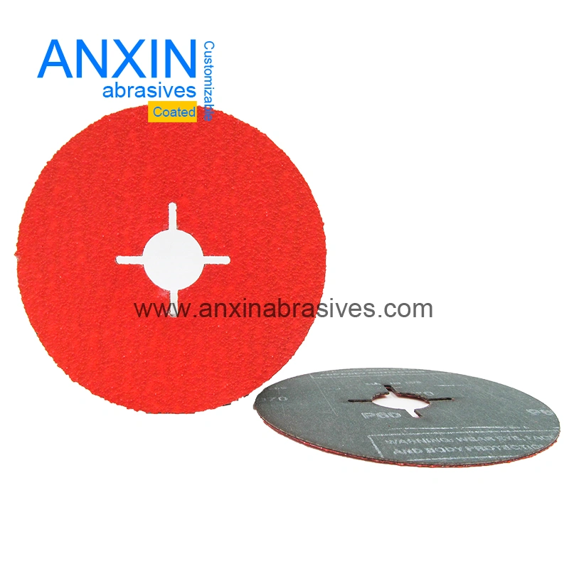 Cross Hole Fiber Disc in Chinese Ceramic Material