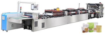High Speed Stand Up Zipper Bag Making Machine