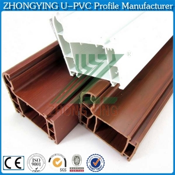 Double sashes interior Upvc door slide rails