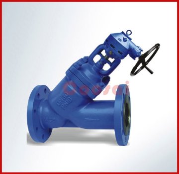 Y Type DIN Bellow seal Globe Valve