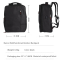 Waterproof multi-layer bearing breathable three-dimensional backpack