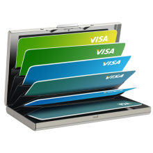 Luxury CardHolder: RFID Blocking Anti-Theft Safety Wallet