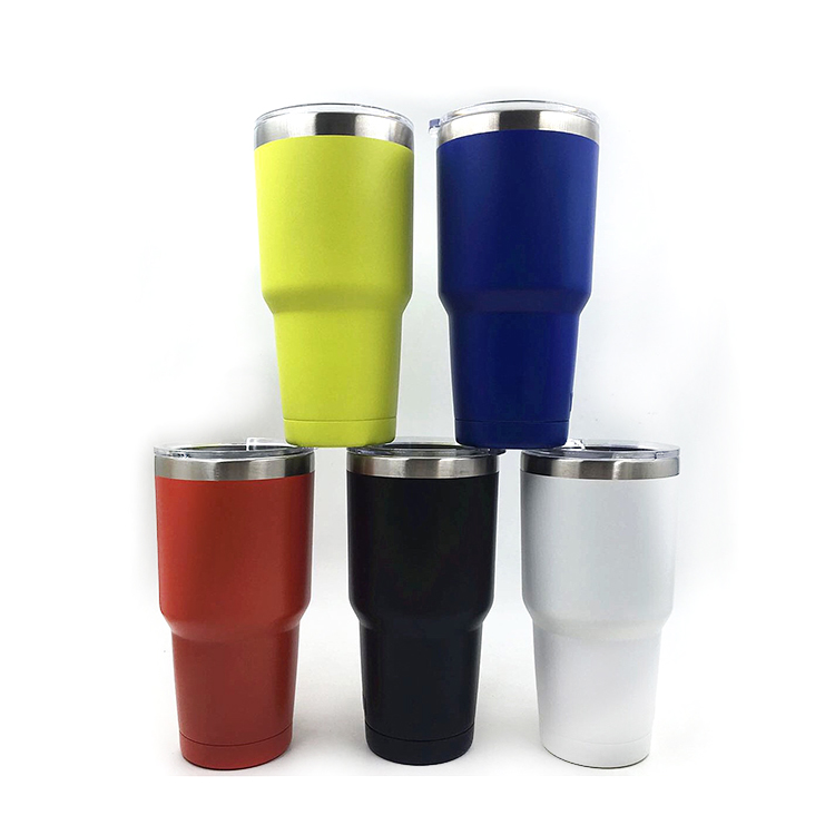 900ML Camping coffee vacuum flask double layer stainless steel milk cup