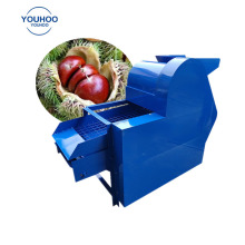 Diesel Engine-Powered Chestnut Burr Shell Opener and Cracker Machine