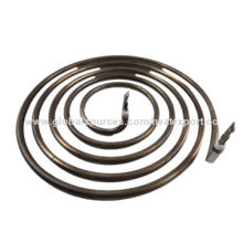 Immersion heating tube for electric cooker and steamer