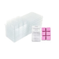 Eco Friendly Plastic Wax Melts PET CLAMSHELL Embalaje