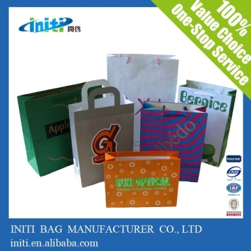 2015 China wholesale shopping paper bag /fashion bag shopping