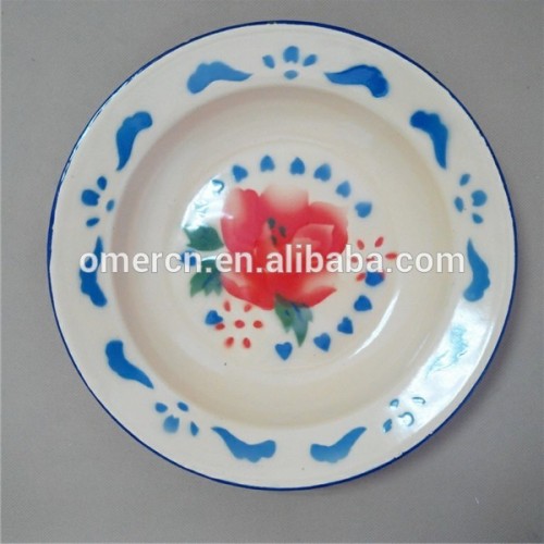 Enamel plates /soup plates/soup dishes cheap price 28cm