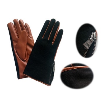 New product leather fashion gloves ladies