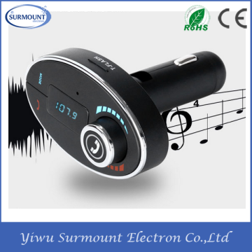 Top Quality Wireless Car MP3 Player Car FM Transmitter With Bluetooth