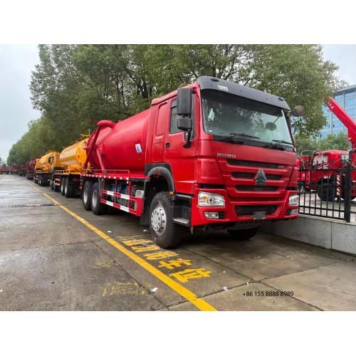 HOWO 6X4 Vacuum Sewage Suction Truck