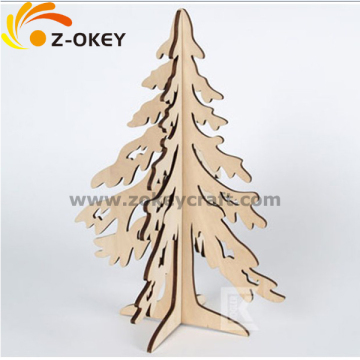 Festival decorative Christmas tree wood DIY decoration