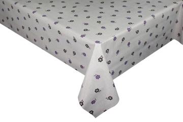 Elegant Tablecloth with Non woven backing Round Fitted