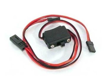 Hitec Switch Harness w/Charge Connector HRC57215S for RC Buggy, Car, Truck, Truggy,Heli.