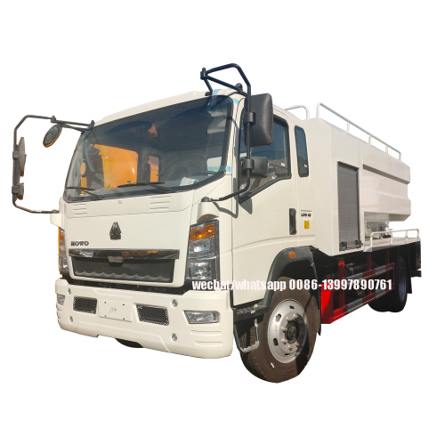 SINOTRUCK HOWO 6,000 liters Sewer Dredging & Cleaning Truck