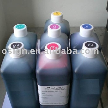 Inkjet Ink, Eco Solvent Based Ink, Water Based Ink, Solvent Pigment Ink,