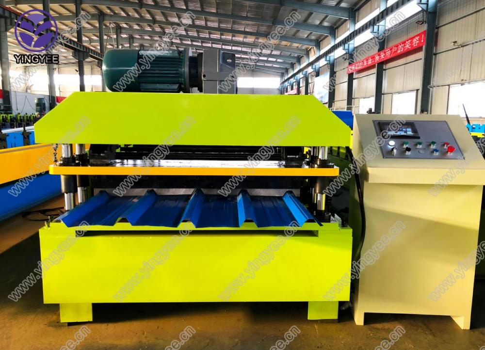 IBR roof sheet cold roll forming machine