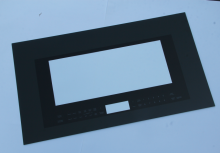 Electrical Rectangular Oven Tempered Glass Panel