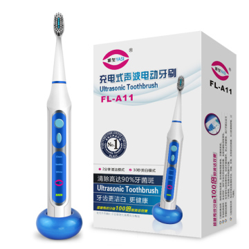 2014 YASI Rechargeable Electric Sonic Toothbrush Ultrasonic Electric Toothbrush