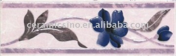bathroom wall tile border,resin wall tile border,ceramic wall tile border,porcelain tile border
