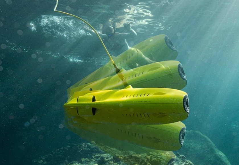 Underwater Drone GLADIUS MINI The world's first five-wheel drive miniature underwater submarine UAV submersible