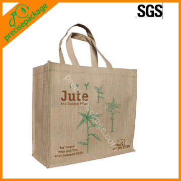 Eco natural hessian jute bag