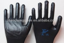 13gauge nitrile coated nylon gloves/disposable work gloves