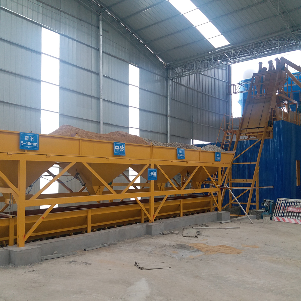 HZS75 Mini Low cost Concrete Batching Plant