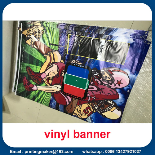 Striscioni in vinile opaco da 440 g con occhielli