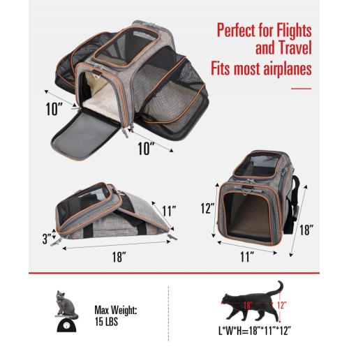 Soft Expandable Pet Carrier for Dog