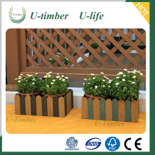 Wood plastic composite wpc flower box