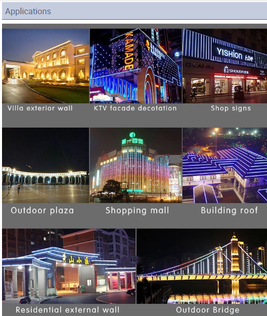 LED linear light for building lighting