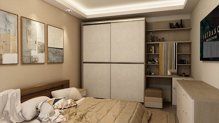 Hot selling modern design wardrobe and bedroom closet 