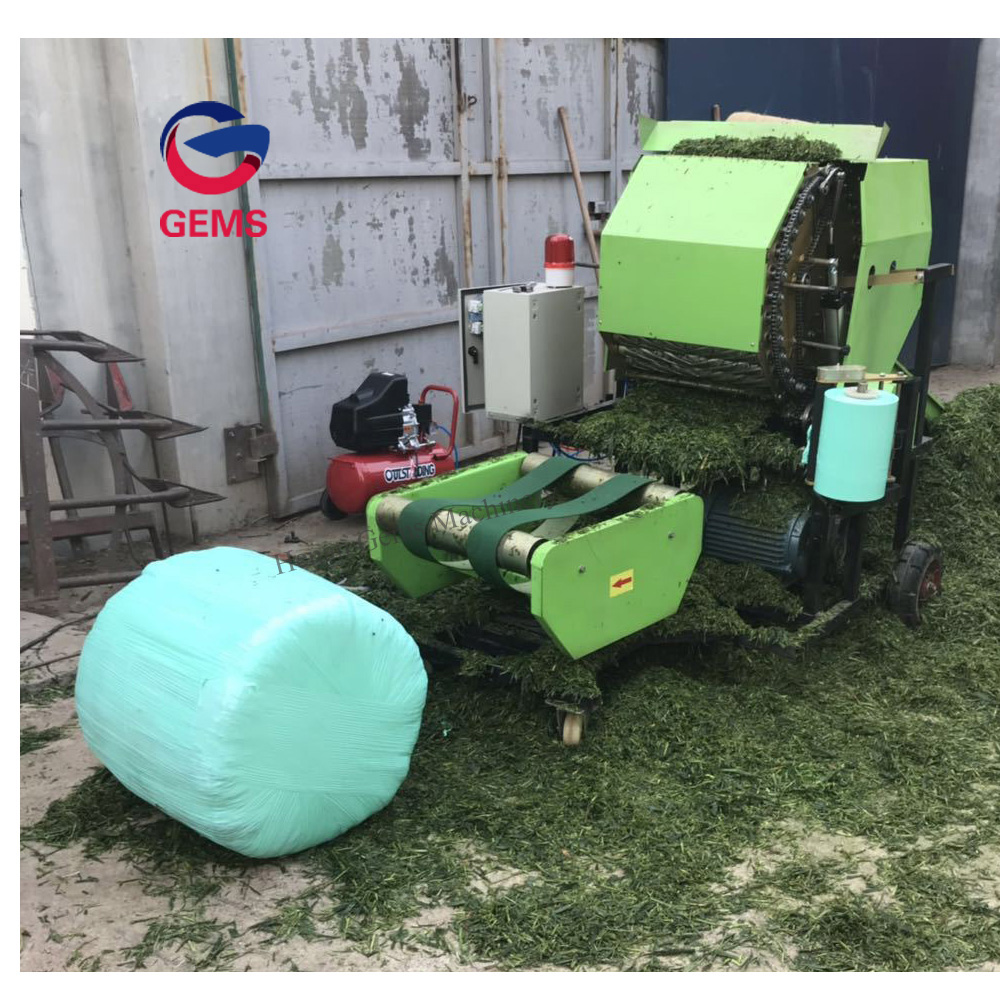Cotton Stalk Round Grass Baler Hay Compact Tractor