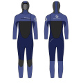 Seaskin Men Neoprene Hooded Chest Zip Full Wetsuit