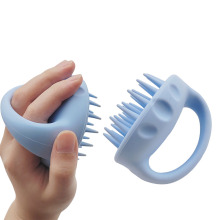 Custom Color Eco-Friendly Silicone Shampoo Hair Scalp Comb Massager